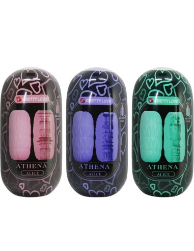 PRETTY LOVE ATHENA ALICE PACK 15 MASTURBADORES MASCULINOS VARIOS
