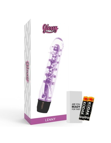 GLOSSY LENNY VIBRADOR LILA
