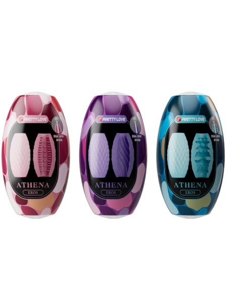 PRETTY LOVE ATHENA EROS PACK 15 MASTURBADORES MASCULINOS VARIOS