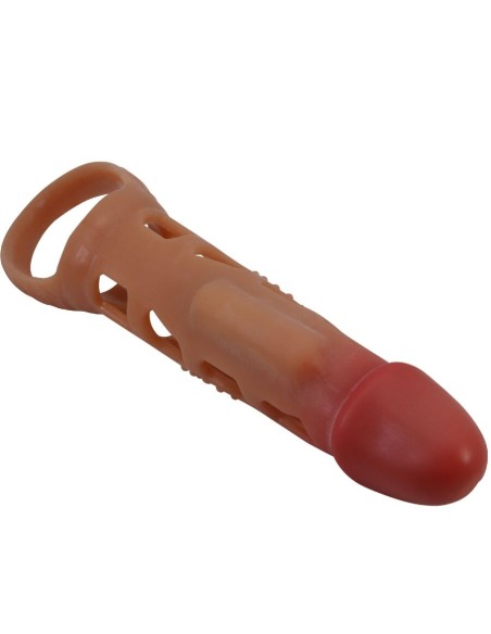 PRETTY LOVE PRESTON FUNDA PARA PENE CON VIBRACIAN DE 18 CM