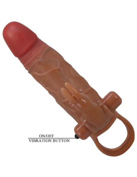 PRETTY LOVE OSMAR FUNDA PARA PENE ESTIMULADOR DE CLATORIS CON VIBRACIAN