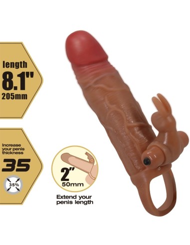 PRETTY LOVE OSMAR FUNDA PARA PENE ESTIMULADOR DE CLATORIS CON VIBRACIAN