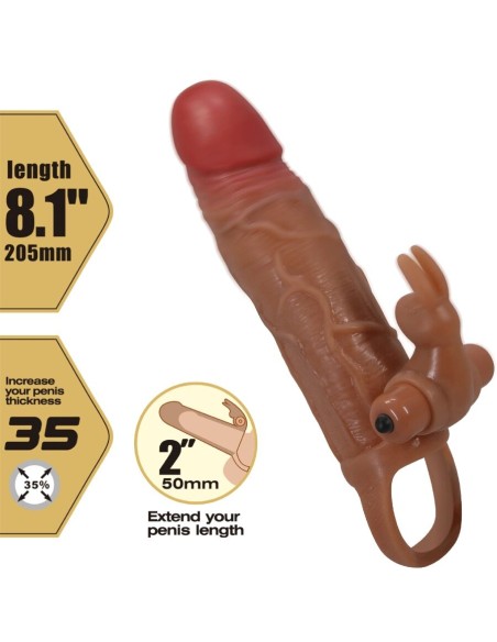 PRETTY LOVE OSMAR FUNDA PARA PENE ESTIMULADOR DE CLATORIS CON VIBRACIAN