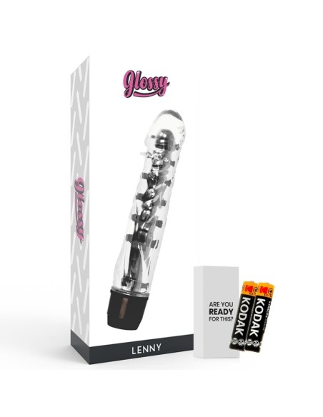 GLOSSY LENNY VIBRADOR NEGRO