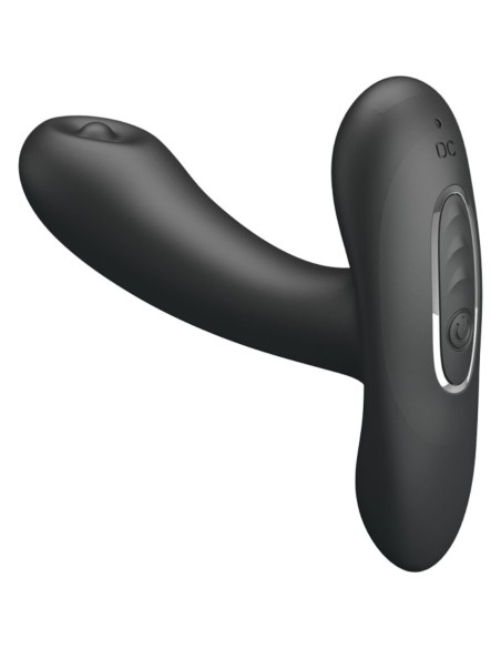 PRETTY LOVE REMINGTON MASAJEADOR VIBRADOR ANAL Y VAGINAL NEGRO