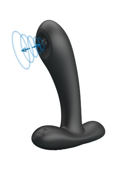 PRETTY LOVE REMINGTON MASAJEADOR VIBRADOR ANAL Y VAGINAL NEGRO