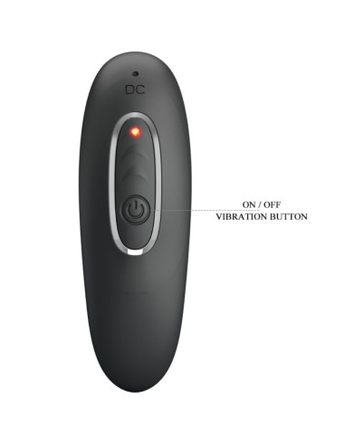 PRETTY LOVE REMINGTON MASAJEADOR VIBRADOR ANAL Y VAGINAL NEGRO