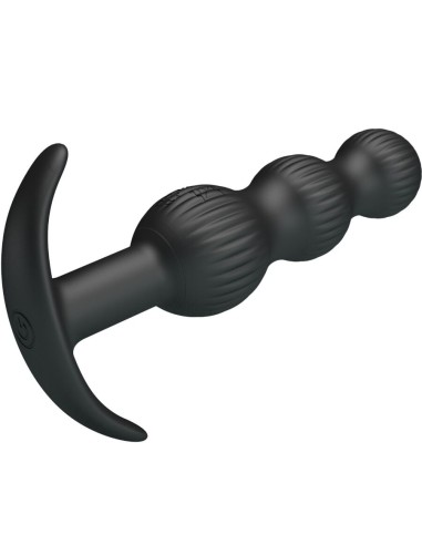 PRETTY LOVE SIDNEY VIBRADOR ANAL 10 VIBRACIONES NEGRO