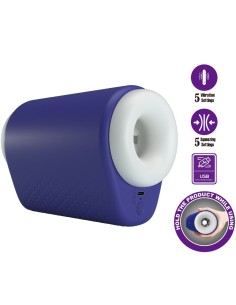 PRETTY LOVE DJ LADY MASTURBADOR MASCULINO CON VIBRACIAN 5 CONFIGURACIONES MORADO