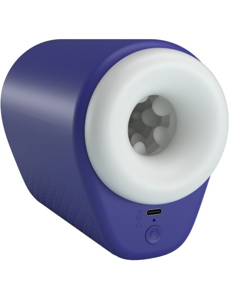 PRETTY LOVE DJ LADY MASTURBADOR MASCULINO CON VIBRACIAN 5 CONFIGURACIONES MORADO
