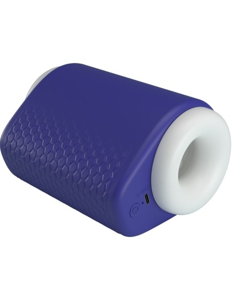 PRETTY LOVE DJ LADY MASTURBADOR MASCULINO CON VIBRACIAN 5 CONFIGURACIONES MORADO