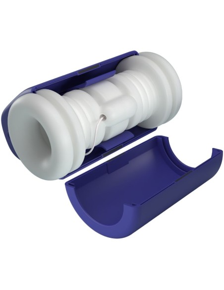 PRETTY LOVE DJ LADY MASTURBADOR MASCULINO CON VIBRACIAN 5 CONFIGURACIONES MORADO