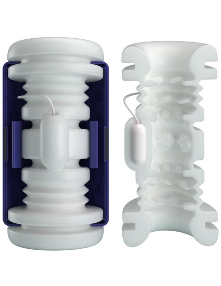 PRETTY LOVE DJ LADY MASTURBADOR MASCULINO CON VIBRACIAN 5 CONFIGURACIONES MORADO