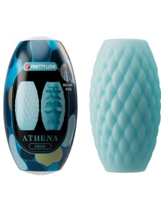 PRETTY LOVE ATHENA EROS MASTURBADOR MASCULINO SILICONA CELESTE