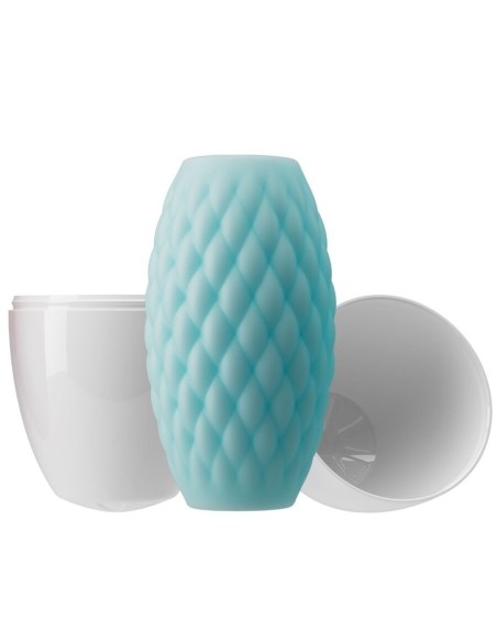 PRETTY LOVE ATHENA EROS MASTURBADOR MASCULINO SILICONA CELESTE