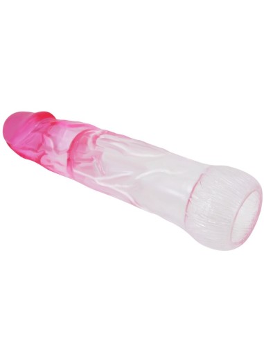 PRETTY LOVE NERON FUNDA REALASTICA ALARGADORA DE 6 CM PARA PENE ROSA