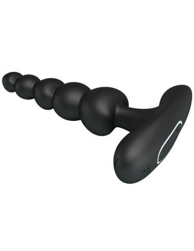 PRETTY LOVE CORBAN VIBRADOR ANAL 10 VIBRACIONES NEGRO