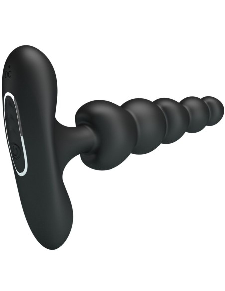 PRETTY LOVE CORBAN VIBRADOR ANAL 10 VIBRACIONES NEGRO