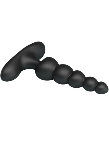 PRETTY LOVE CORBAN VIBRADOR ANAL 10 VIBRACIONES NEGRO