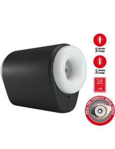 PRETTY LOVE DJ GIRL MASTURBADOR MASCULINO CON VIBRACIAN 5 CONFIGURACIONES NEGRO