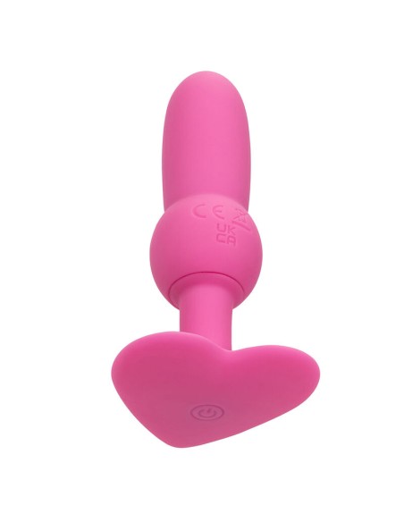 CALEXOTICS FIRST TIME PLUG ANAL CON CUENCAS 10 VIBRACIONES ROSA