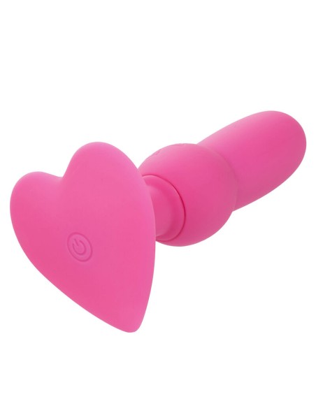 CALEXOTICS FIRST TIME PLUG ANAL CON CUENCAS 10 VIBRACIONES ROSA