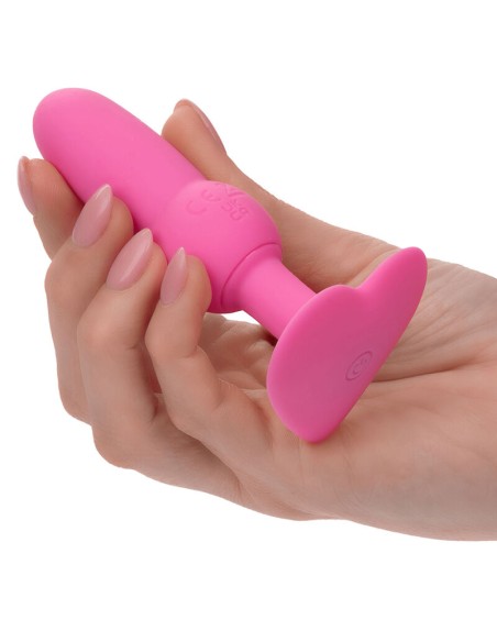 CALEXOTICS FIRST TIME PLUG ANAL CON CUENCAS 10 VIBRACIONES ROSA