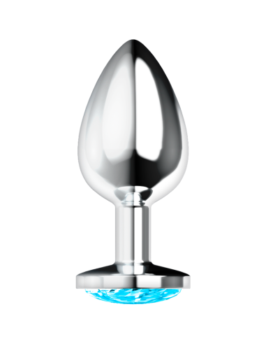 OHMAMA PLUG ANAL CON CRISTAL AZUL L