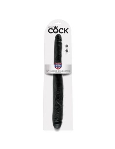 KING COCK DILDO DOBLE NEGRO 406 CM 2