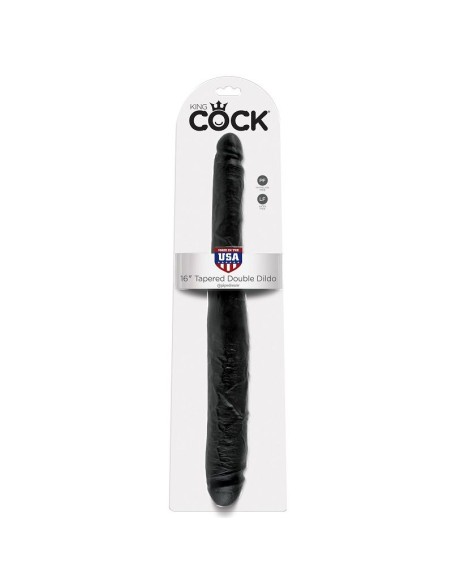 KING COCK DILDO DOBLE NEGRO 406 CM