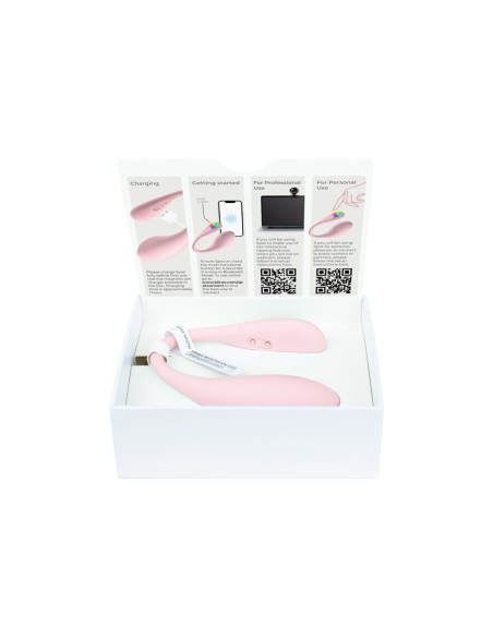 KIIROO SPOT KISS ME VIBRADOR FORMA U ROSA