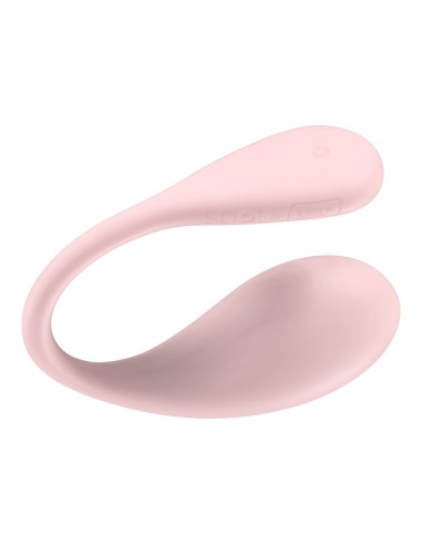 KIIROO SPOT KISS ME VIBRADOR FORMA U ROSA