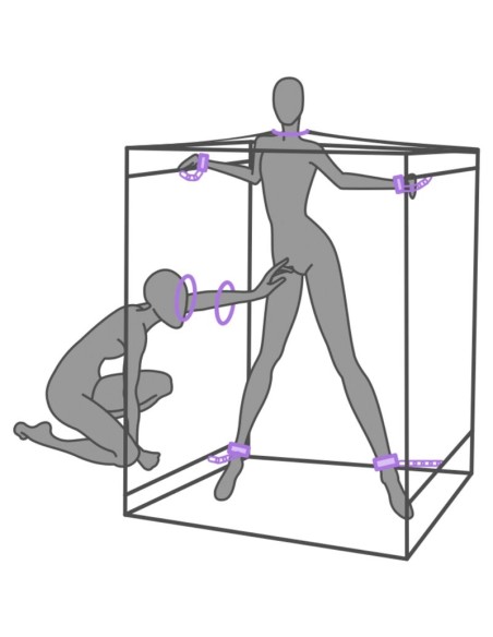 SECRET DOME KINK CLUB CABINA SCANDALE MORADO