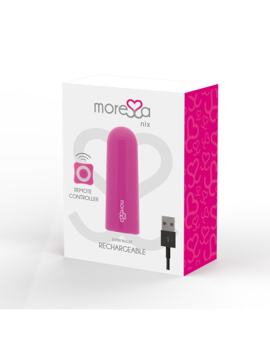 MORESSA NIX VIBRADOR CONTROL REMOTO ROSA