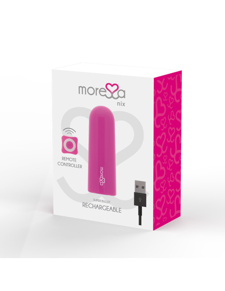 MORESSA NIX VIBRADOR CONTROL REMOTO ROSA