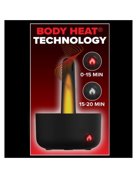 PDX ELITE MILK ME HOTTER MASTURBADOR AUTOMATICO CON THRUSTING Y VIBRACIAN EFECTO CALOR