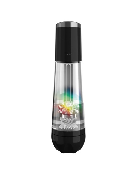 PDX ELITE VIEWTUBE MAX VIEW MASTURNADOR AUTOMATICO CON SUCCIAN TRANSPARENTE