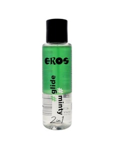 EROS LUBRICANTE 2 EN 1 GLIDE MINTY BASE DE SILICONA 100 ML