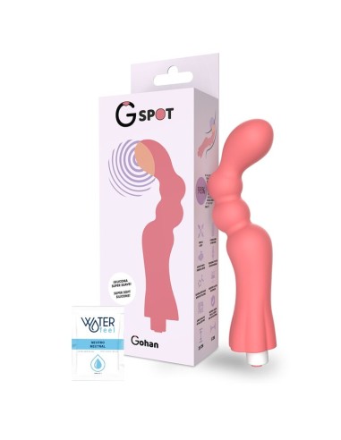 G SPOT GOHAN VIBRADOR PUNTO G LIGHT RED