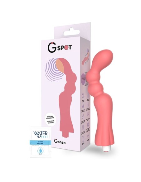 G SPOT GOHAN VIBRADOR PUNTO G LIGHT RED