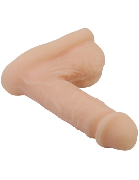 PRETTY LOVE WILDON DILDO ULTRA REALASTICO Y ELASTICO 10 CM NATURAL