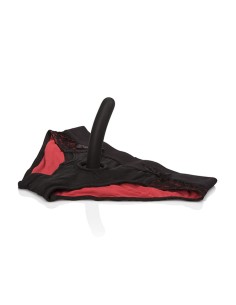 CALEXOTICS SCANDAL SET DE BRAGUITAS ROJAS CON DILDO TALLA S M
