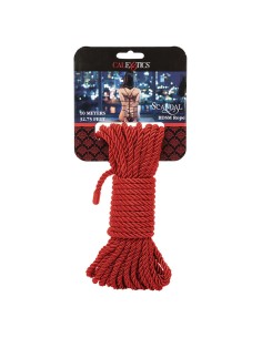 CALEXOTICS SCANDAL CUERDA BDSM ROJA 10 M
