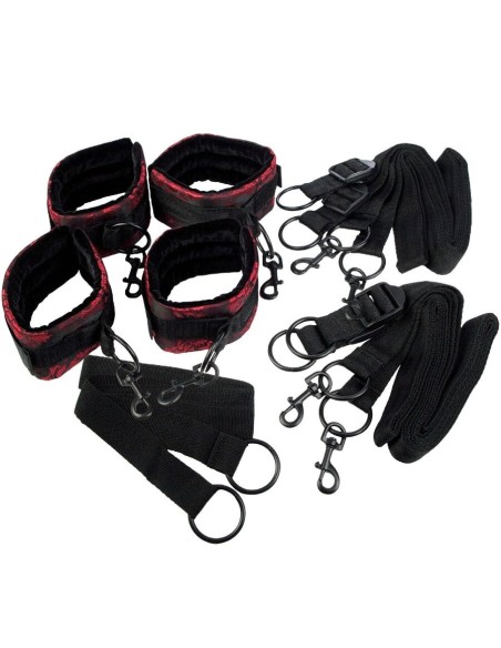 CALEXOTICS SCANDAL SET DE ATADURAS CAMA