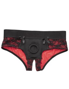 CALEXOTICS SCANDAL SET DE BRAGUITAS SIN ENTREPIERNAS CON DIDLO TALLA S M 2