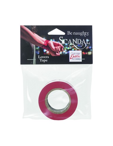 CALEXOTICS SCANDAL CINTA DE BONDAGE ROJA