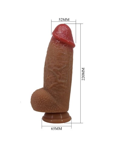 PRETTY LOVE ACHILLE DILDO ULTRA REALASTICO 22 CM