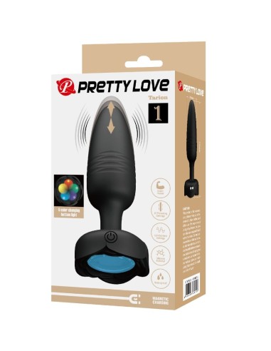 PRETTY LOVE TARION PLUG ANAL CON LUZ LED 125 CM
