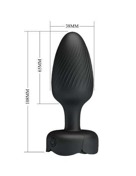 PRETTY LOVE VARIAN PLUG ANAL CON LUZ LED 108 CM