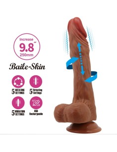 BAILE CALISTO DILDO REALASTICO 25 CM NATURAL